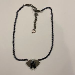 Sabika double heart necklace